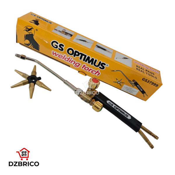 Chalumeau plombier avec 5 tête GS OPTIMUS
