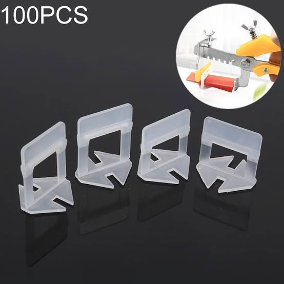 Clips De Nivellement De Carrelage 2.5mm 100Pcs