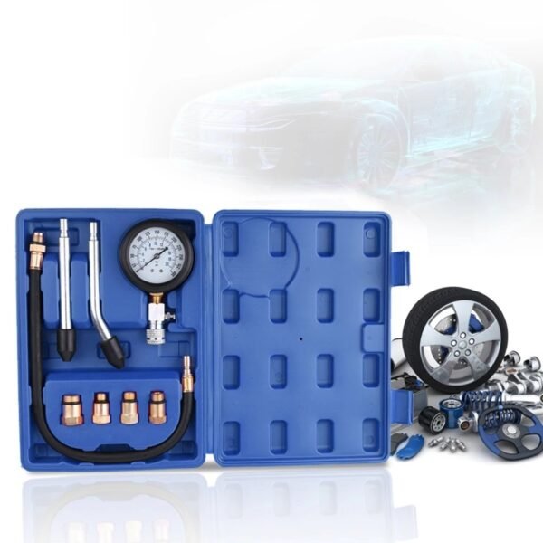 Kit de Test de Compression de cylindre de moteur 0-21 kg/cm³ 0-300 PSI ( boite rouge )