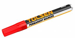 Marqueur Rouge 143x15mm TOLSEN
