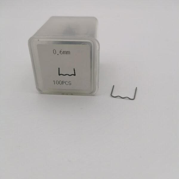Agrafes Pour Soudeuse Plastique 0.6mm 100Pcs
