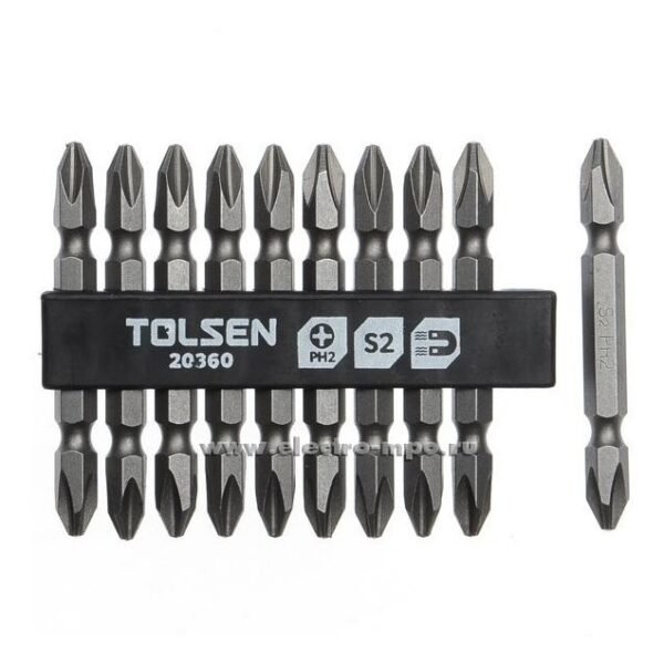 10Pcs Double Embouts Visseuse PH2