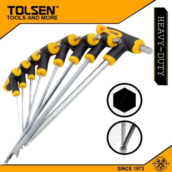kIT Clé Allen EN T 8Pcs TOLSEN