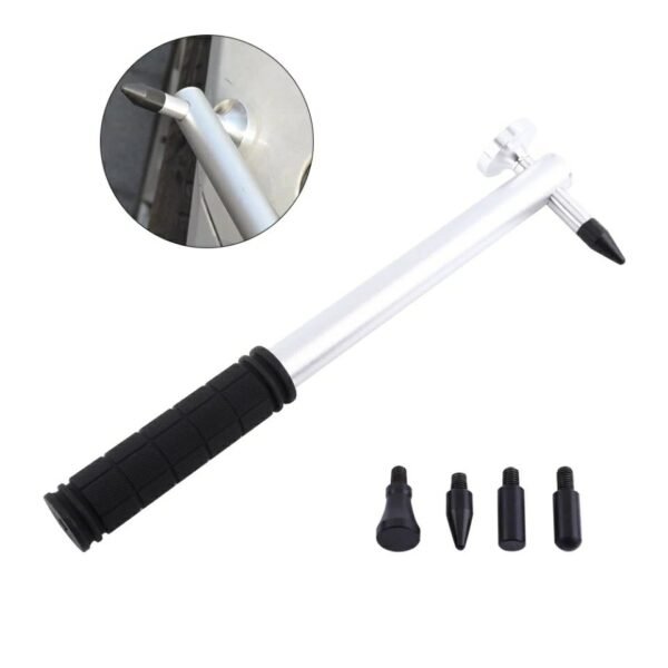 Kit d'outils de démontage de marteau sans peinture pour réparation de bosses de grêle avec 5 têtes TOLERIE SFT