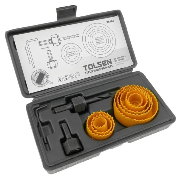 Jeux De Scie Cloche 11Pcs 19-64MM TOLSEN