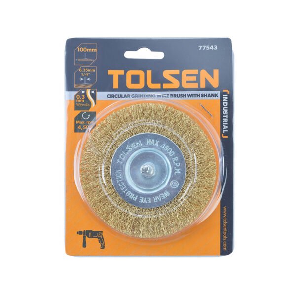 Brosse Perceuse 100mm TOLSEN