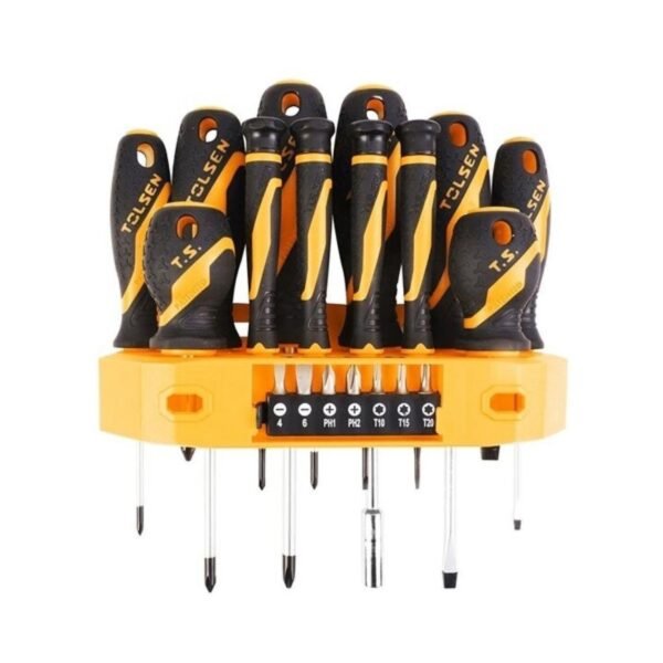 Kit Jeux De Tournevis 19 Pièces TOLSEN