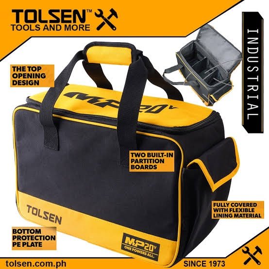 Sac A Outils Pour les outils electroportatif 410mm TOLSEN