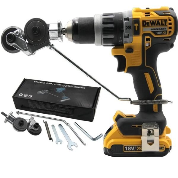 Adaptateur Coupe Tole (adapté visseuse et perceuse)