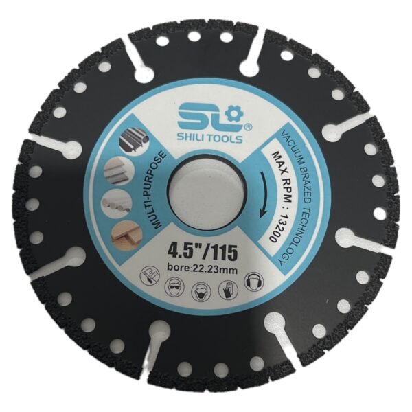 Disque De Coupe MultiUsage 115mm SL (métal - bois - céramique)