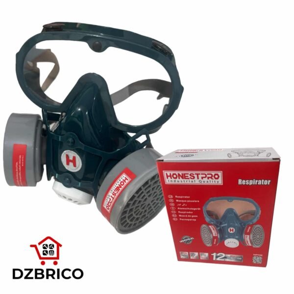Masque A Gaz Respirateur Avec filtre anti poussoir HONESTPRO