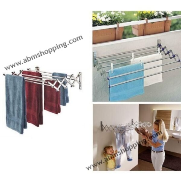 Sèche linge extensible - DALUXE - 80cm