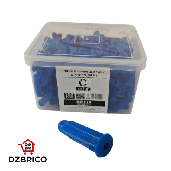 boîte De chevilles N 08 - 300 Pièces