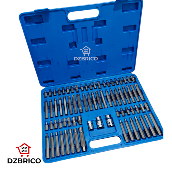 Coffret jeux d'embouts torx et Allen 75 Pièces