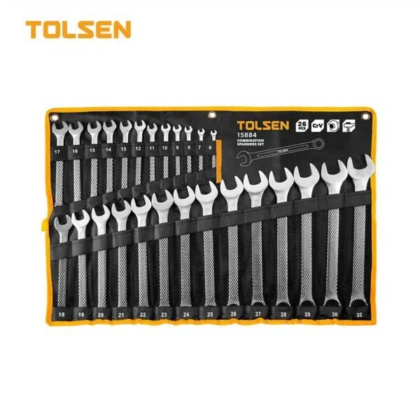 Pochette jeux de clé Mixte 26 Pièces Industriel TOLSEN