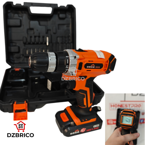 Visseuse Perceuse A batterie 18V 1.5Ah ORCA