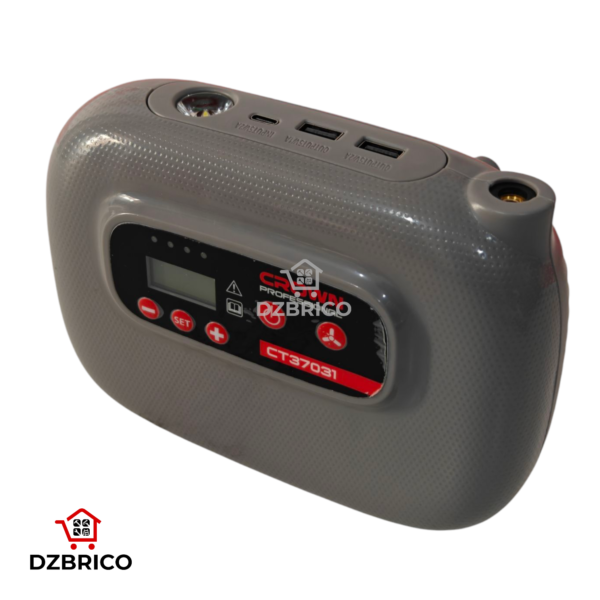 Booster batterie et gonfleur auto CROWN
