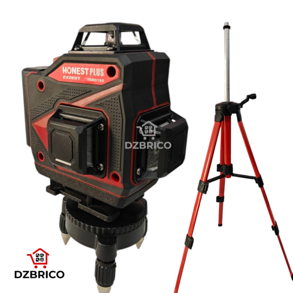Niveau laser 4D 16 ligne avec trépied 90cm HONESTPLUS