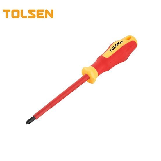 Tournevis isolé 1000v ph1x80mm TOLSEN
