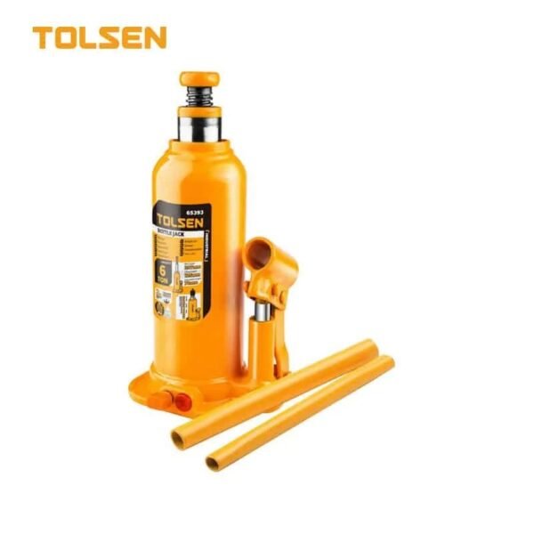 Cric bouteille industriel 6Ton 70-207mm TOLSEN
