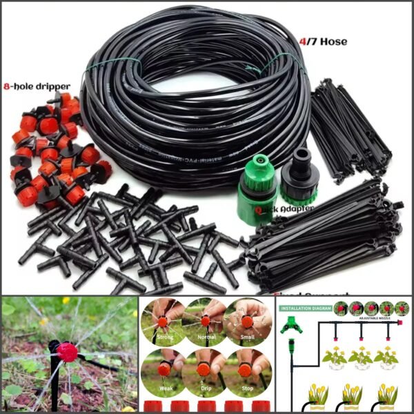 Kit système d'arrosage goute à goute 20 mètre SFT