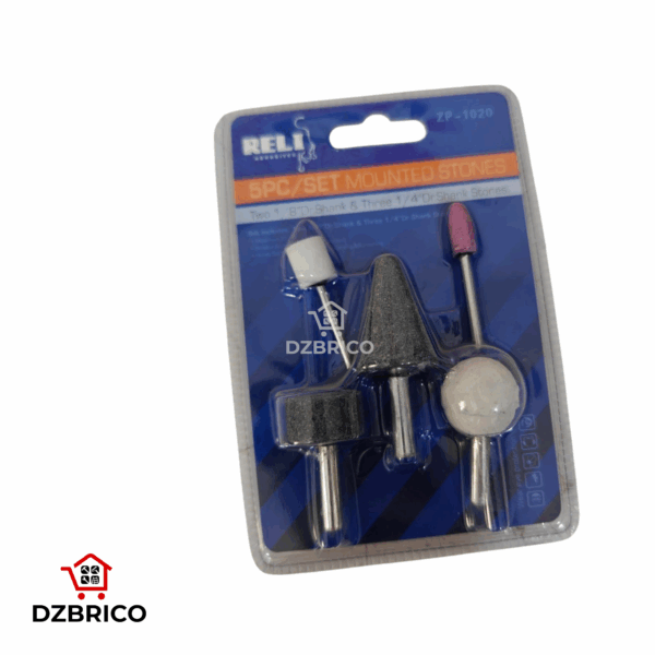 Jeux de fraises bois et métal 5pcs