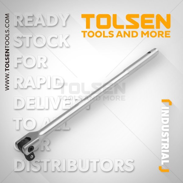 Barre d'extension a tete pivotante 1/2×15″ (380mm) TOLSEN