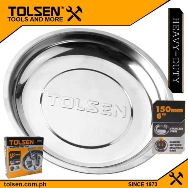Plateau Magnetique pour Pièces 150mm TOLSEN
